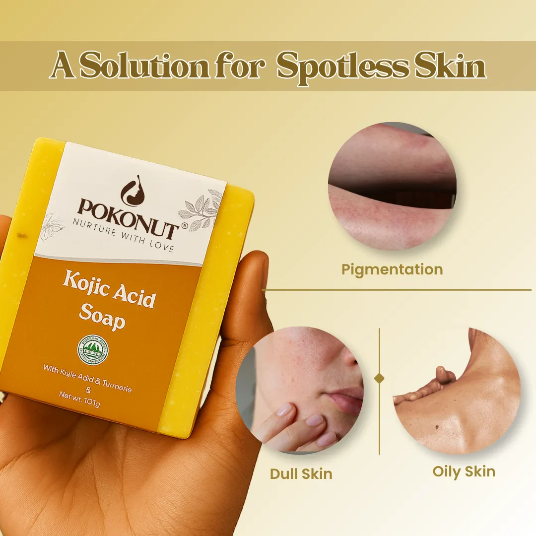 Pokonut Kojic acid soap - Image 3
